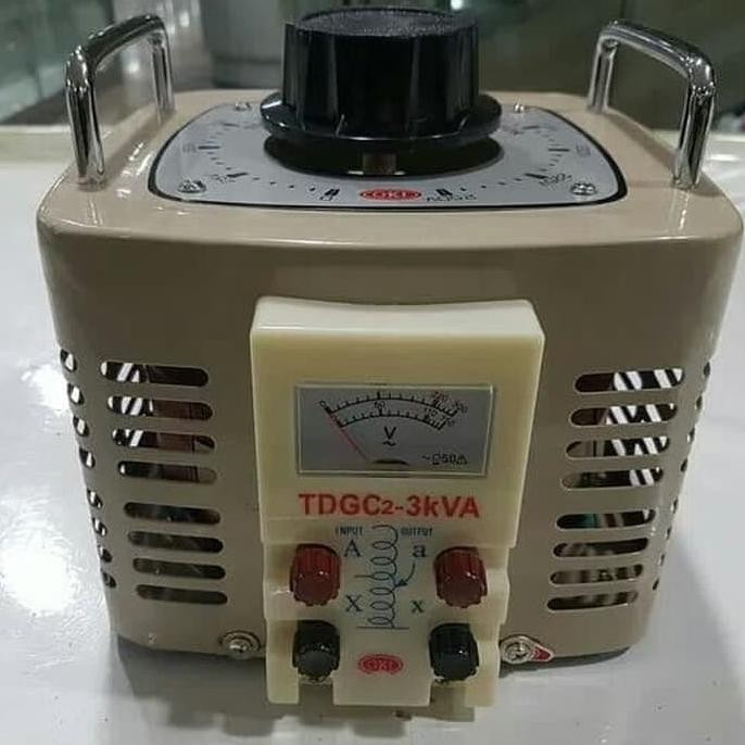 Step Up Step Down Ajustable Ac Voltage Regulator 3000 Watt 0V-250V Ac New Stok