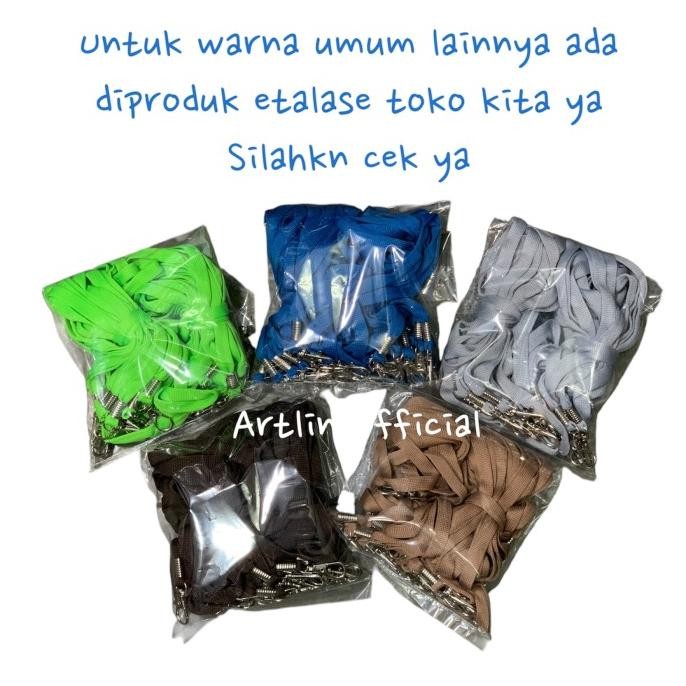 

ready Tali ID card kait /Tali ID buat kartu peserta 1 pack isi 20 pcs murah