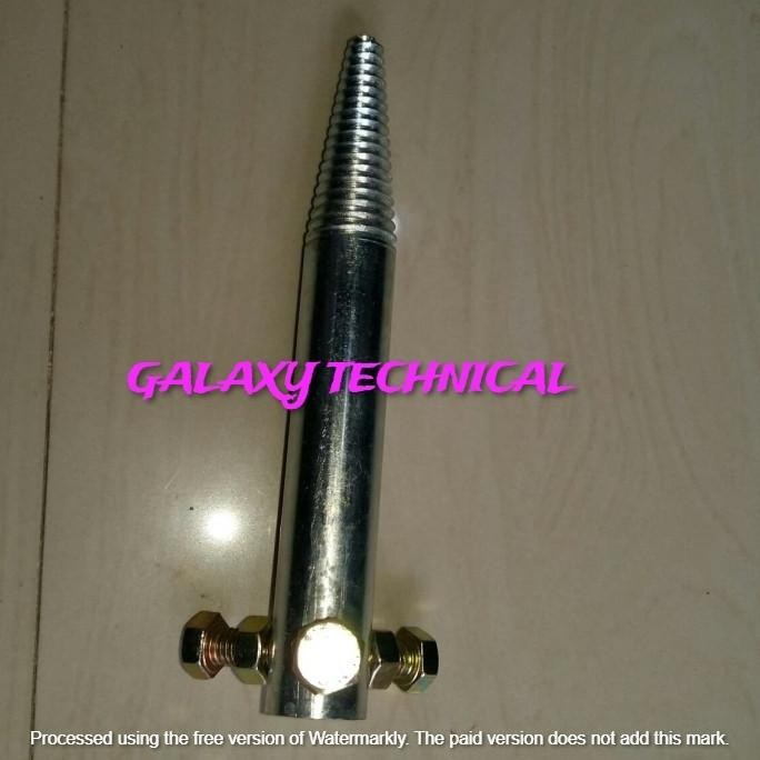 As sambung kerucut baut poles gerinda untuk dinamo/sanyo panjang 15 cm murah