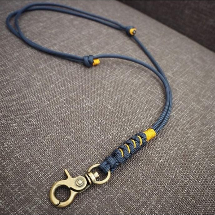 

ready Lanyard adjustable gantungan id card paracordistic murah