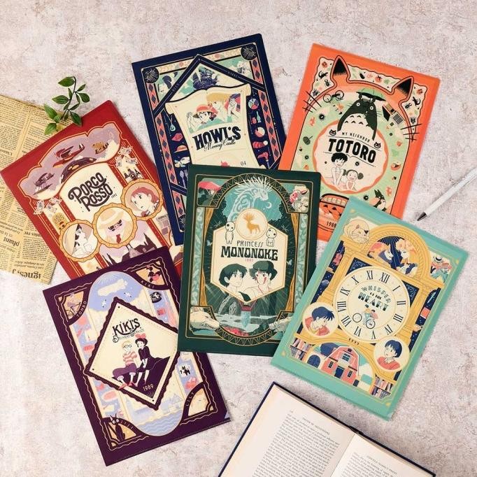 

ready File Holder A4 Studio Ghibli Totoro Movic Map Kertas Limited Edition murah