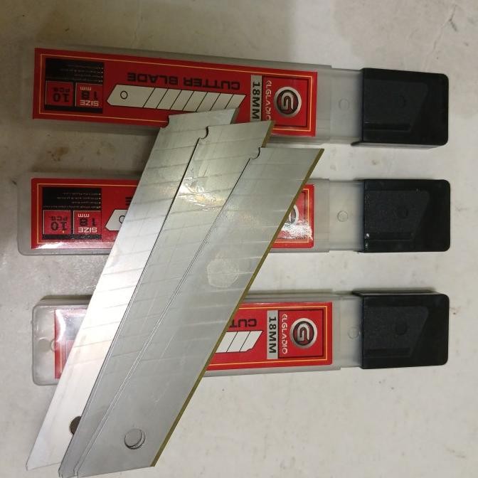 

Baru Isi Cutter Elgladio Isi 10Tube - Refil Isi Cutter Besar ELGLADIO #csl dijamin