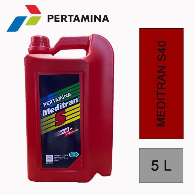 Cars Oli meditran S 5 liter/Oli mesin diesel/oli Pertamina Meditran S