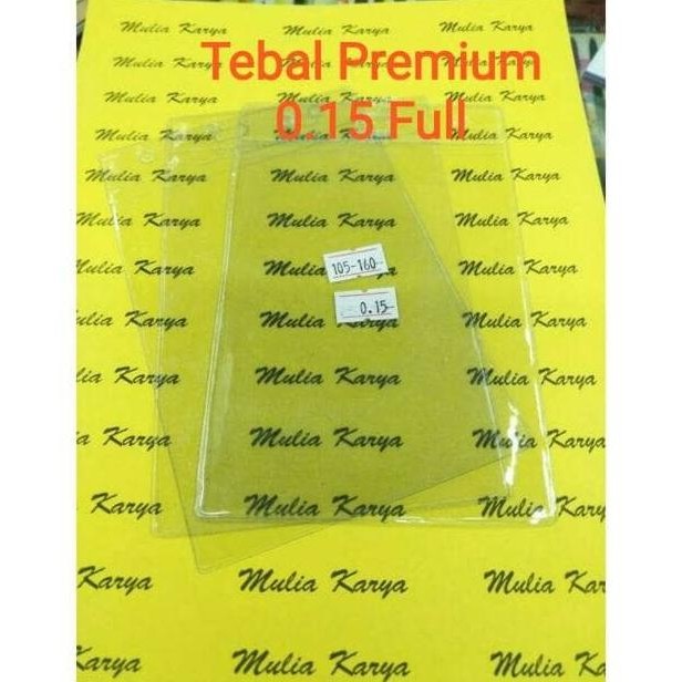 

ready Plastik Name tag 10.5 x 16 Tebal Premium 0.15 / Mika 0.15 murah
