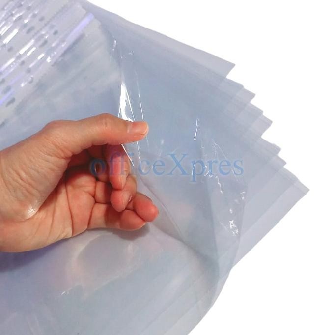 

ready Sheet Protector A4 / Document Protector / Plastik Sleeves 100 Lembar murah