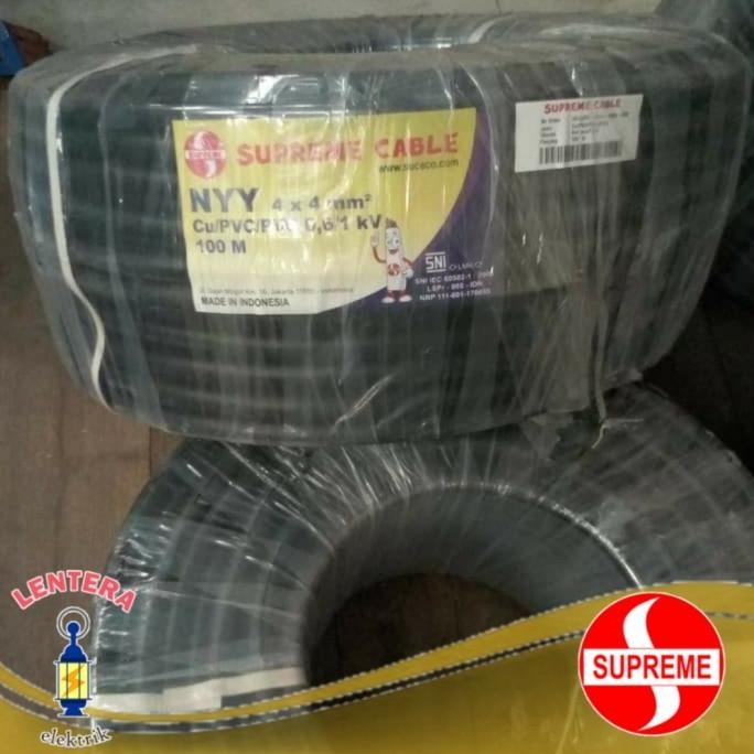 Kabel Supreme Nyyhy 4X4 100Meter New Stok