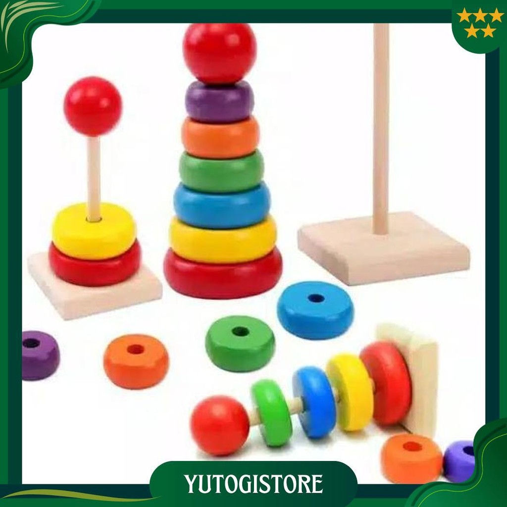 Wd Rainbow Tower / Menara Pelangi / Menara Ring Donut Ori