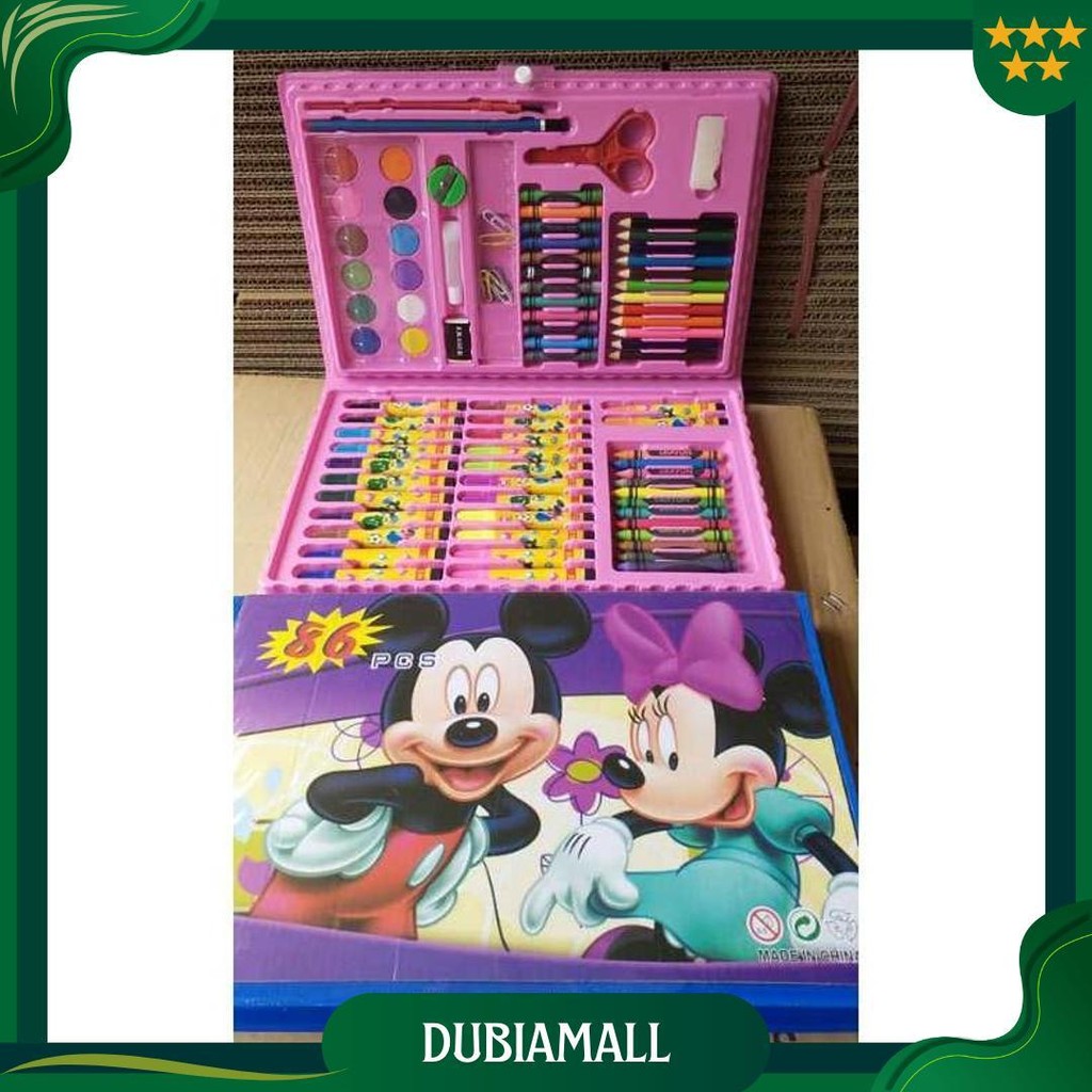 

Crayon Anak Set 86Pcs / Krayon Mewarnai Anak 86Pcs / Pensil Warna Set 86Pcs Promo Puncak