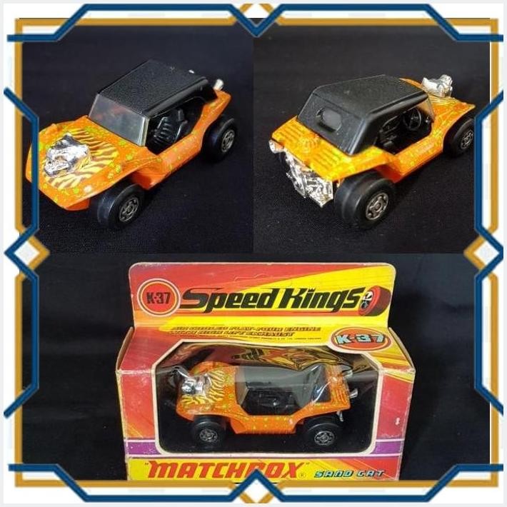 [BPI] MATCHBOX SPEEDKINGS K37 SAND CAT BEACH BUGGY