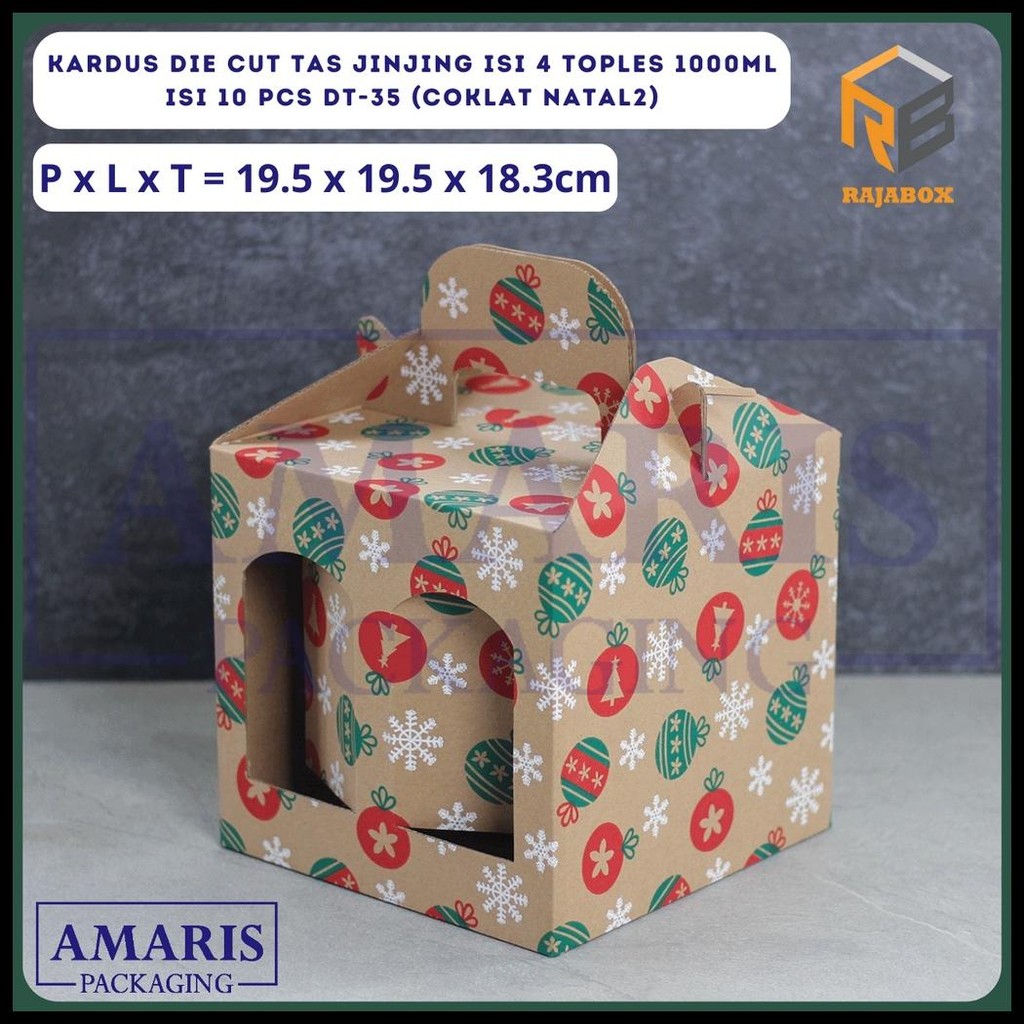 

Ready Dt-35 Kardus Die Cut Tas Jinjing Isi 4 Toples Jar (Ukuran Toples 9Cm Dan Tinggi 17.5Cm) Amaris {Terlaris|Best Seller}