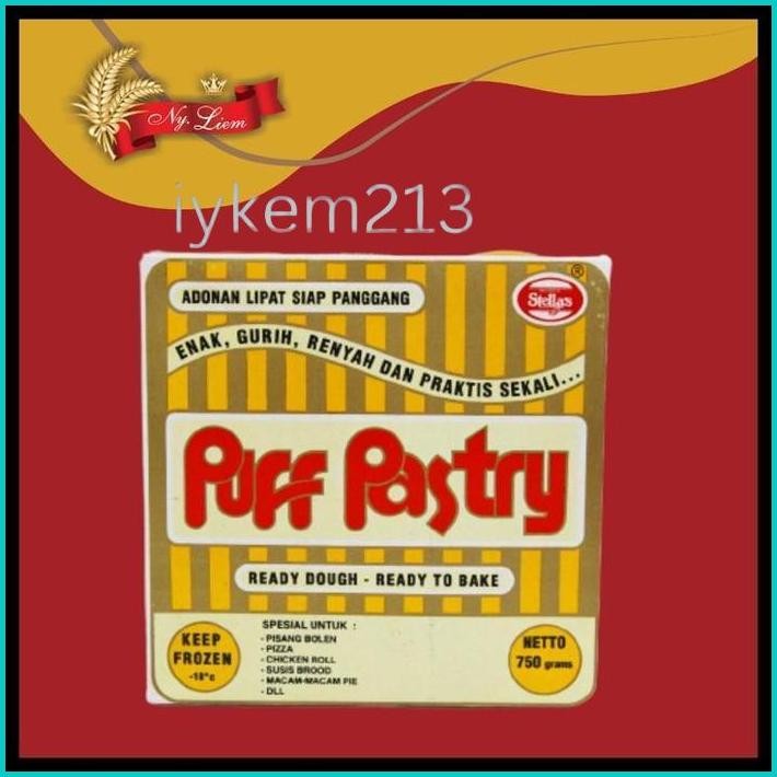 

STELLA PUFF PASTRY INSTANT / READY DOUGH 750 GRAM (GOJEK/GRAB ONLY)