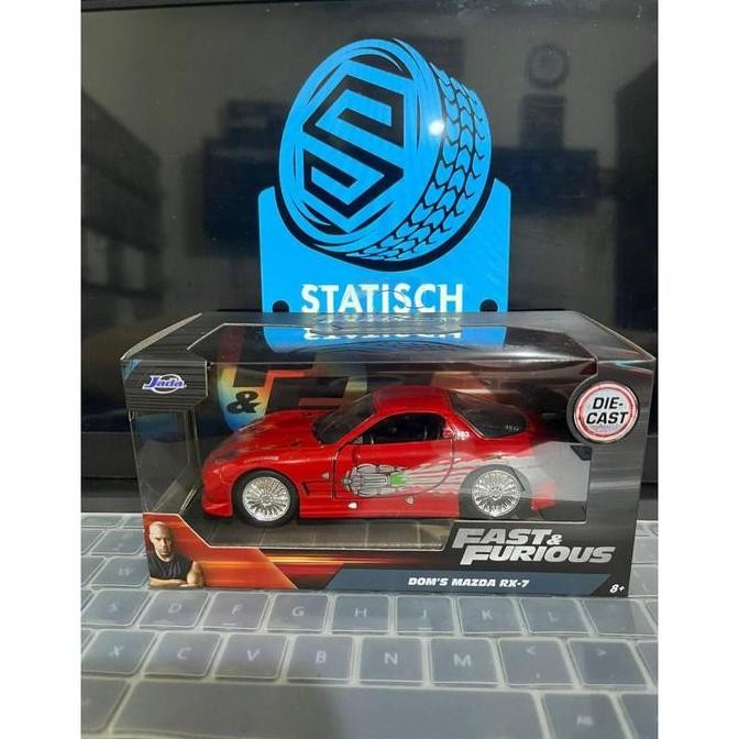 JADA FAST & FURIOUS DOM MAZDA RX7 FD3S WIDE BODY SKALA 32 2904T