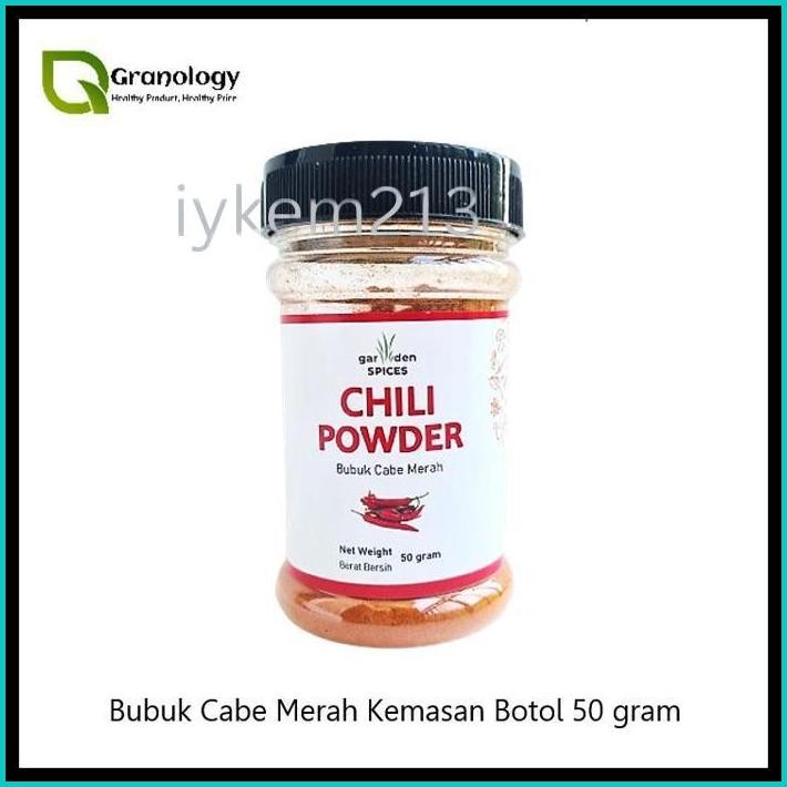 

GARDEN SPICES BUMBU KEMASAN BOTOL - CABE BUBUK (50 GRAM)
