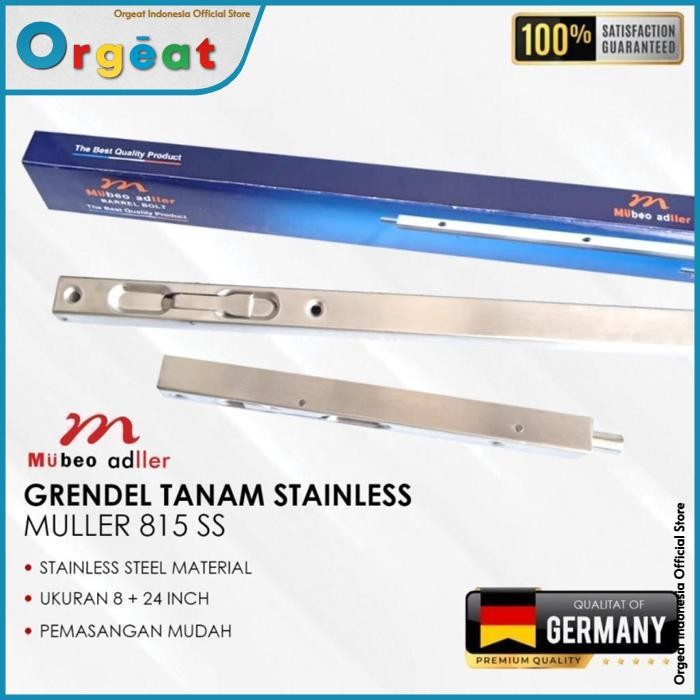 OGT - Grendel Tanam Gerendel Pintu Panjang Kupu Tarung Slot Muller 24 Inch High Quality by Orgeat