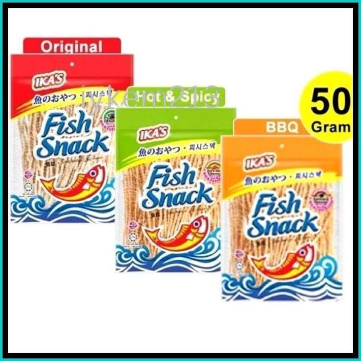 

IKAS FISH SNACK/SNEK IKAN JUHI MALAYSIA 55GR
