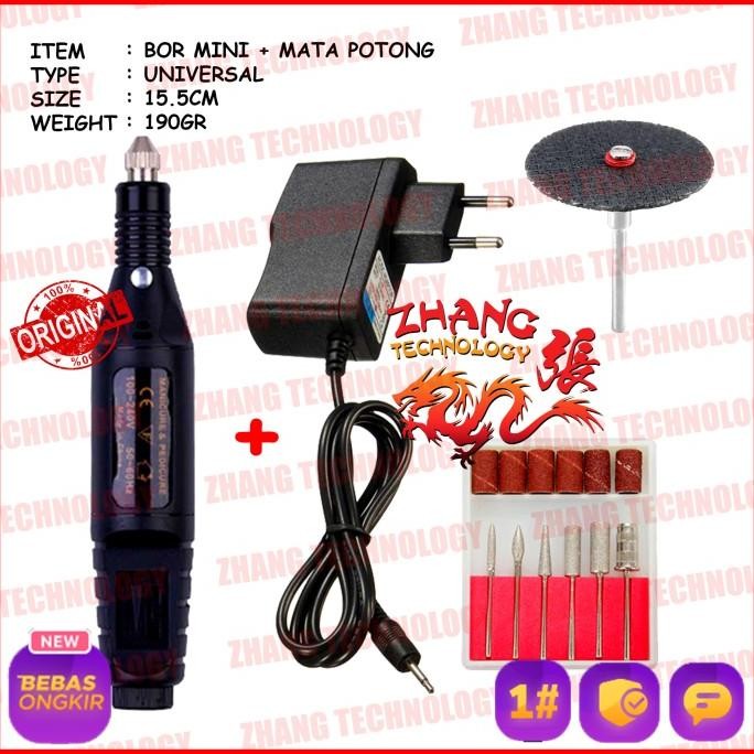 Grinda Mini Bor Grinder Grafir Bor Potong Gerinda Ukir Tuner Cuner murah