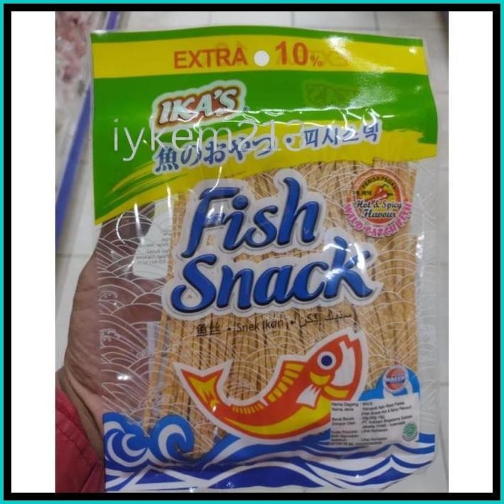 

SNACK IKAN IKA'S | FISH SNACK DARI IKA'S 50 GR 3 VARIAN RASA