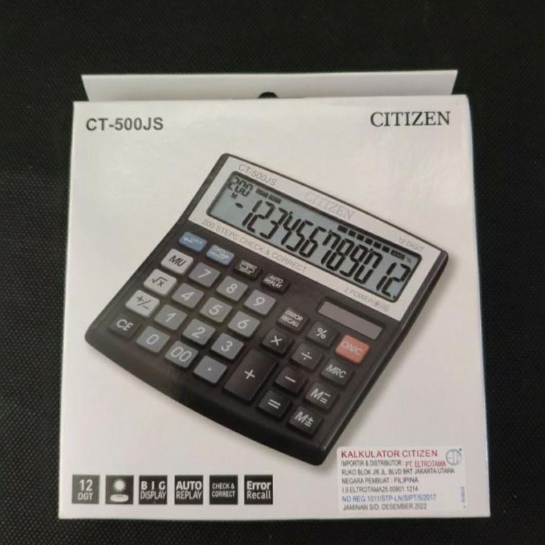 

et-98 Do86 . CT-500JS - Check & Correct Calculator / Kalkulator Desktop Termurah Termurah