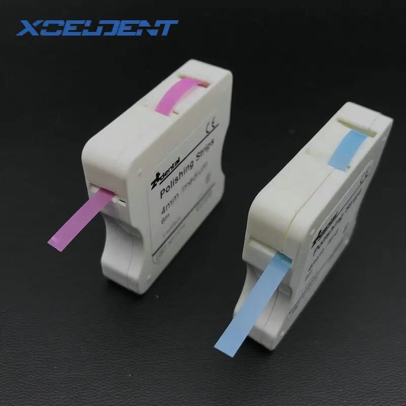 

1 gulungan Strip Pemolesan Gigi, 4mm, resin, Pengamplasan Interdental, pemolesan, permukaan pemutiha