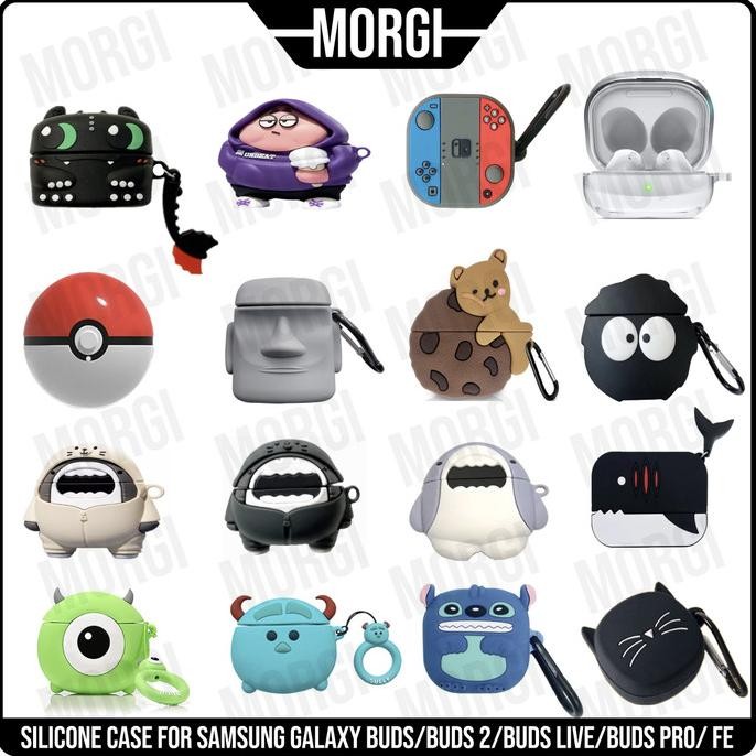 Case Samsung Galaxy Buds 2 Live Pro Airbuds 2 Pro2 FE Casing Silicone nUg