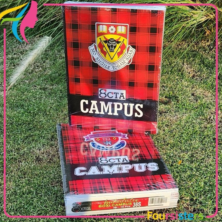 

[FS] 10PCS BUKU TULIS OCTA CAMPUS 36 LEMBAR DAN BUKU TULIS SEGITIA QUARTO
