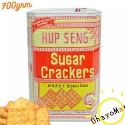 

Murah Hup Seng Sugar Crackers Kaleng / Biskuit Hupseng Gula Kaleng 700Grm