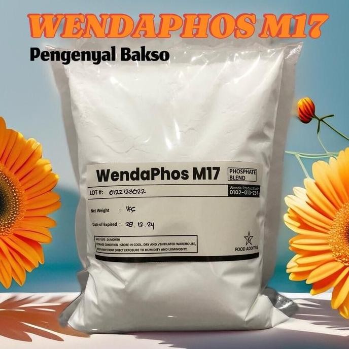 

Grosir (1Kg)Wendaphos M17// Blend Phosphate // Pengenyal Bakso Lebih Maximal Daripada Stpp// Pengenyal Bakso// Food Grade //Halal. Sejenis Phosmix Dan Fibrisol Cireng