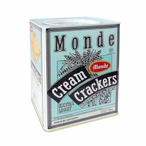 

Sale Monde Cream Crackers 1,2Kg Kaleng Biskuit