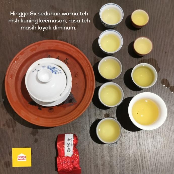 

Murah Tieguanyin Grade Super - Teh Oolong Pilihan Dengan Teknik Pengolahan Tradisional - Herbal, Daun, Tea