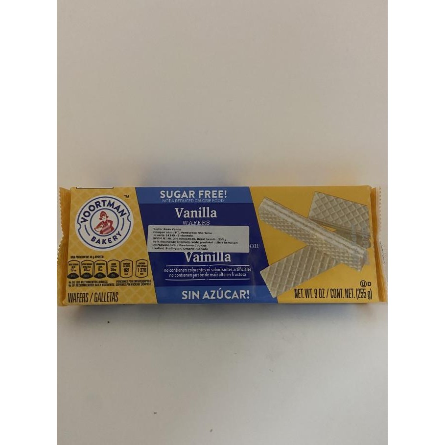 

Sale Voortman Sugar Free Vanilla Wafers 255 Gr