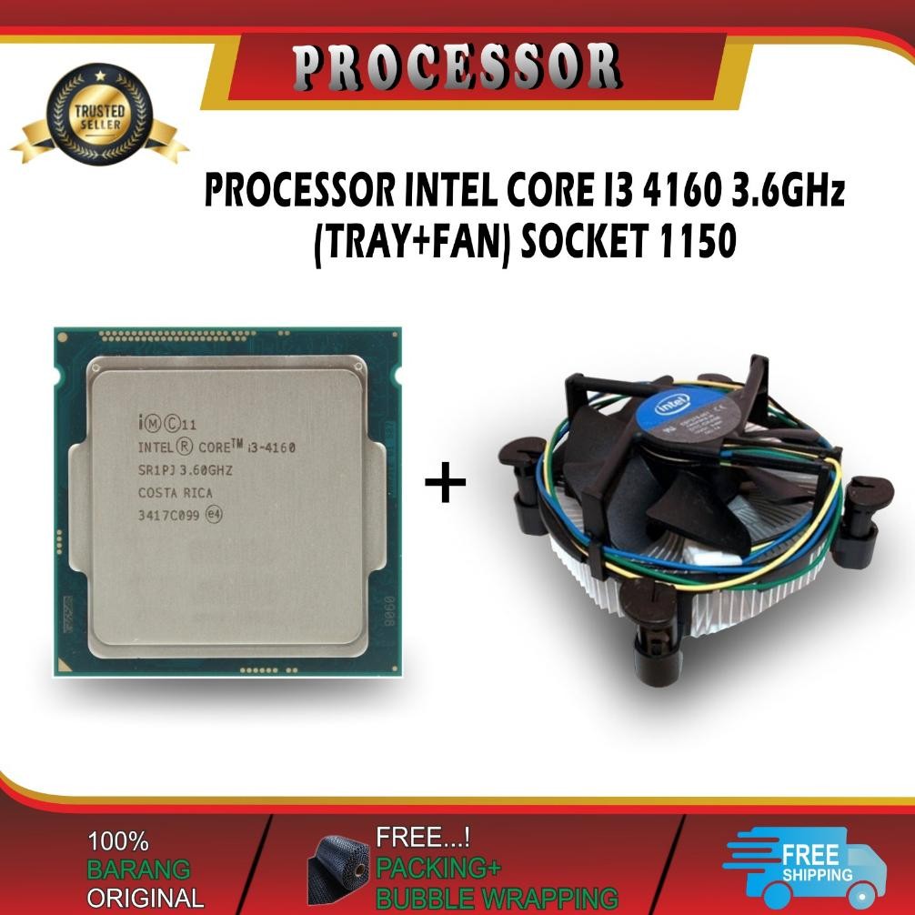 Processor Core i3 4160 3.6Ghz Socket 1150 + Fan