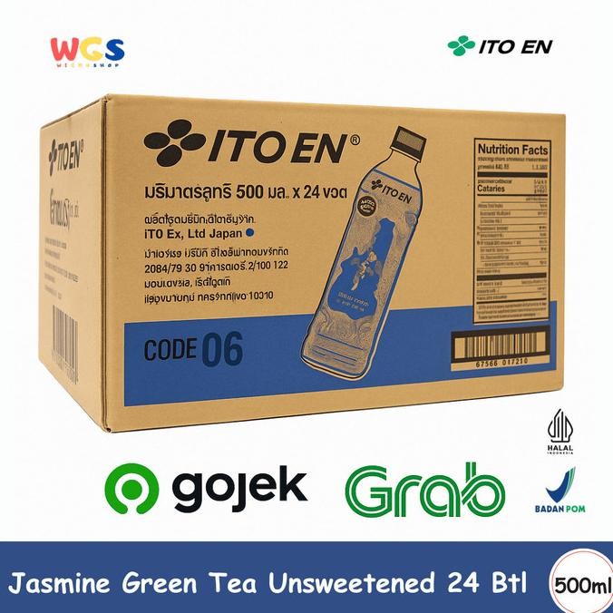 

Sale Itoen - Ito En Jasmine Green Tea 500 Ml / Dus - Khusus Gojek - Grab