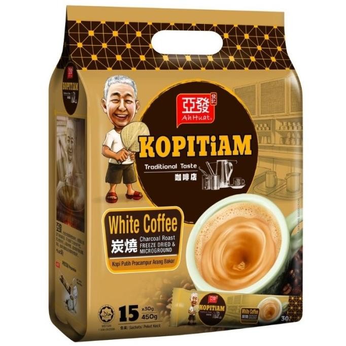 

Promo Ah Huat White Coffee Kopitiam Charcoal Roasted Arang Bakar