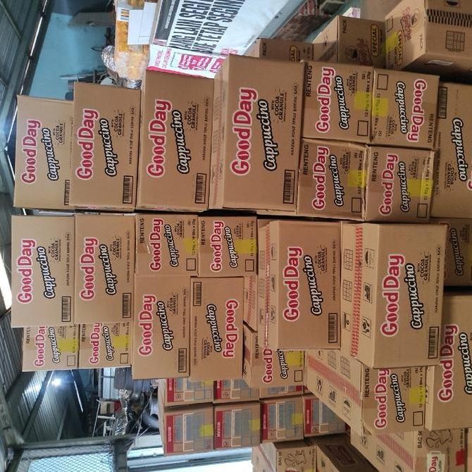 

Promo Kopi Goodday Cappucino Per Dus (120 Pcs) Coffee Minuman Instan Choco Mura