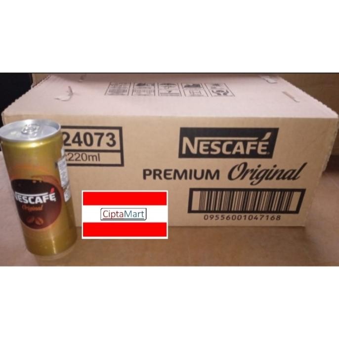 

Murah Nescafe Kaleng Premium Original 24 X 220Ml ( 1 Dus )