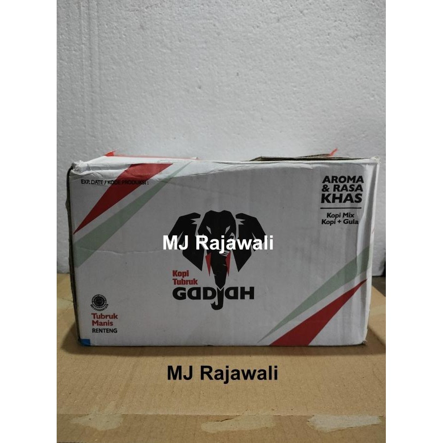 

Murah Kopi Gadjah Kopi Mix + Gula 25 Gram - Dus