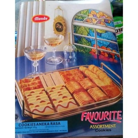 

Promo Monde Favourite Assortment Cookies 575Gr | Biskuit | Wafer | Kue