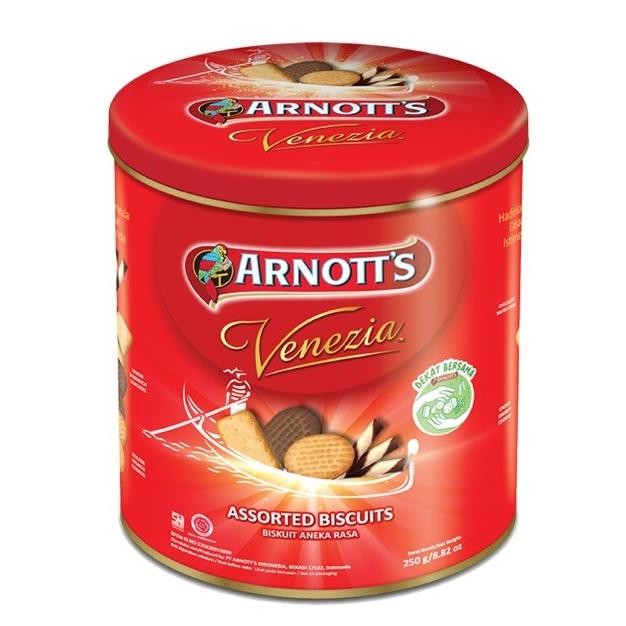 Grosir Arnott'S Venezia Assorted Biscuit Kaleng 250Gr | Biskuit | Arnotts