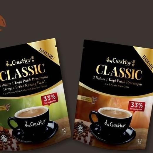 

Sale Chek Hup/Chekhup Classic Hazelnut White Coffee Pracampur 3In1