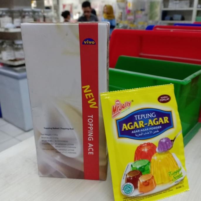 

Grosir Topping Nabati Vivo 1100 G. Gojek/Grab Only. Gratis Mrjelly Agar 1 Sch