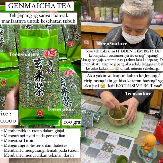 

Promo Genmaicha ( Teh Original Jepang )