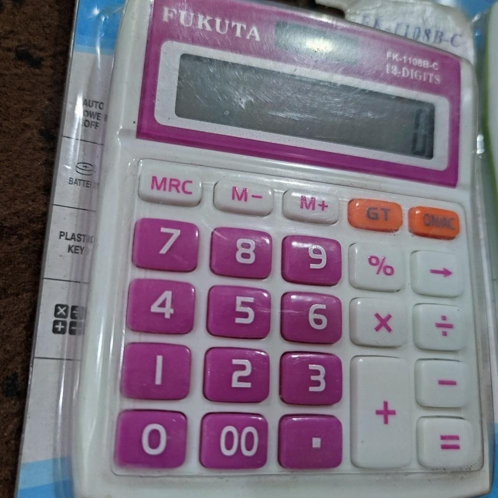 

HRN-813 Viral Kalkulator FUKUTA Citizen / Kincizen 512 . Kalkulator Meja dagang 12 digit Sale Termurah