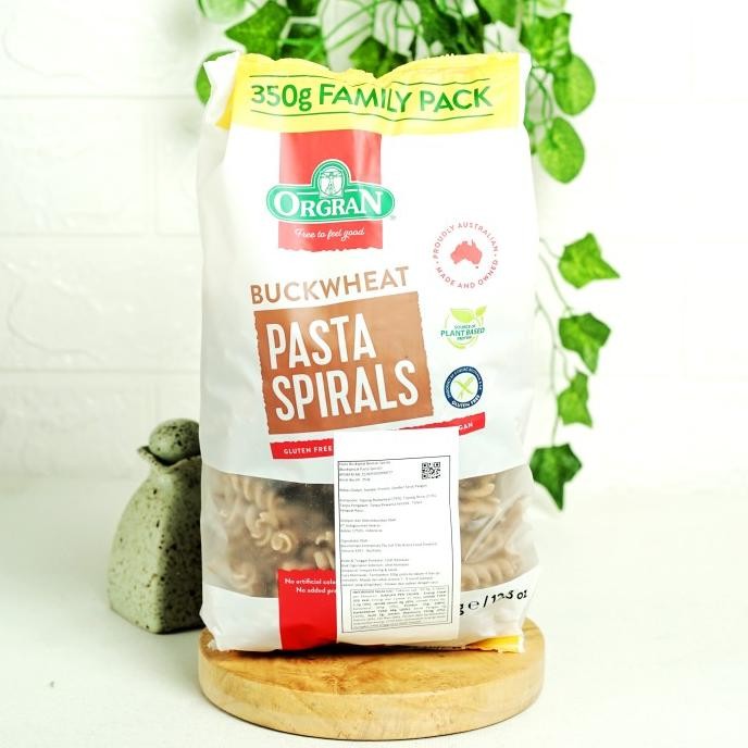 

Promo Orgran Gluten Free Buckwheat Pasta Spiral 350Gr