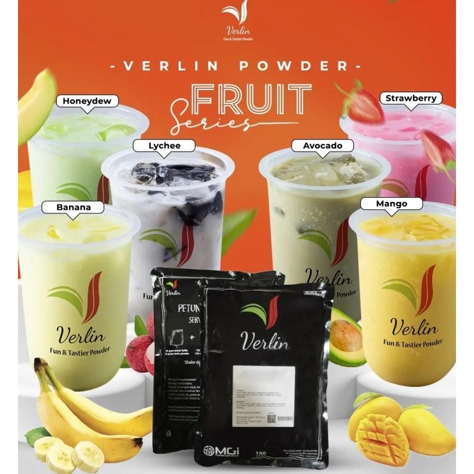 

Paling Murah!!! PJJ-1621 Bubuk Minuman Verlin drink powder RED VELVET 1kg Hemat Premium