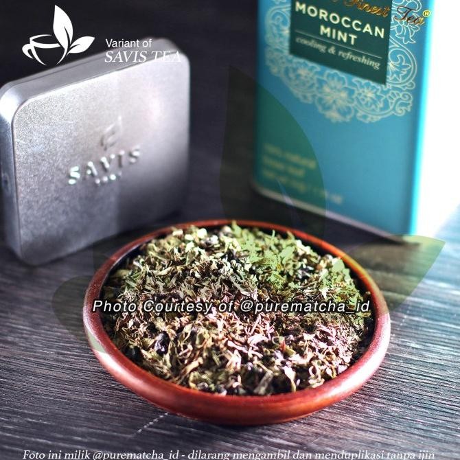 

Promo Savis Tea - Premium Moroccan Mint Tea Kaleng 50Gr Teh Mint Blend Tea