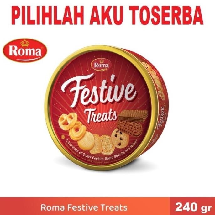 

Murah Biskuit Roma Festive Treats Kaleng 240 Gram - ( Harga 1 Dus )