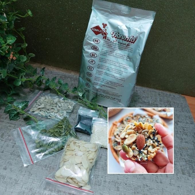 

Grosir Paket Tepung Florenta 500Gr Dan 5 Bijian 145Gr