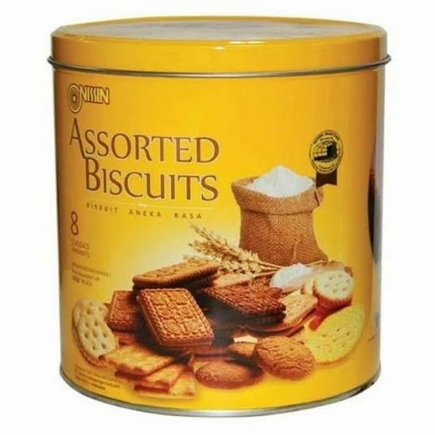 Promo Biskuit Nissin Kuning Kaleng - Nissin Assorted Biscuit Nissin Campur