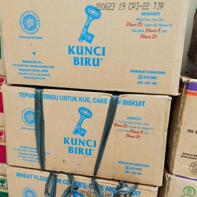 

Promo Tepung Terigu Kunci Biru 1Kg Perdus 12 Pcs Khusus Ekpedisi Reguler