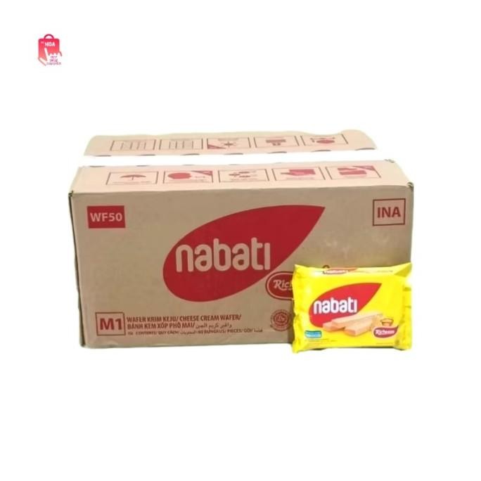 

Promo Nabati Wafer Keju (1 Dus/60 Pcs/50G)